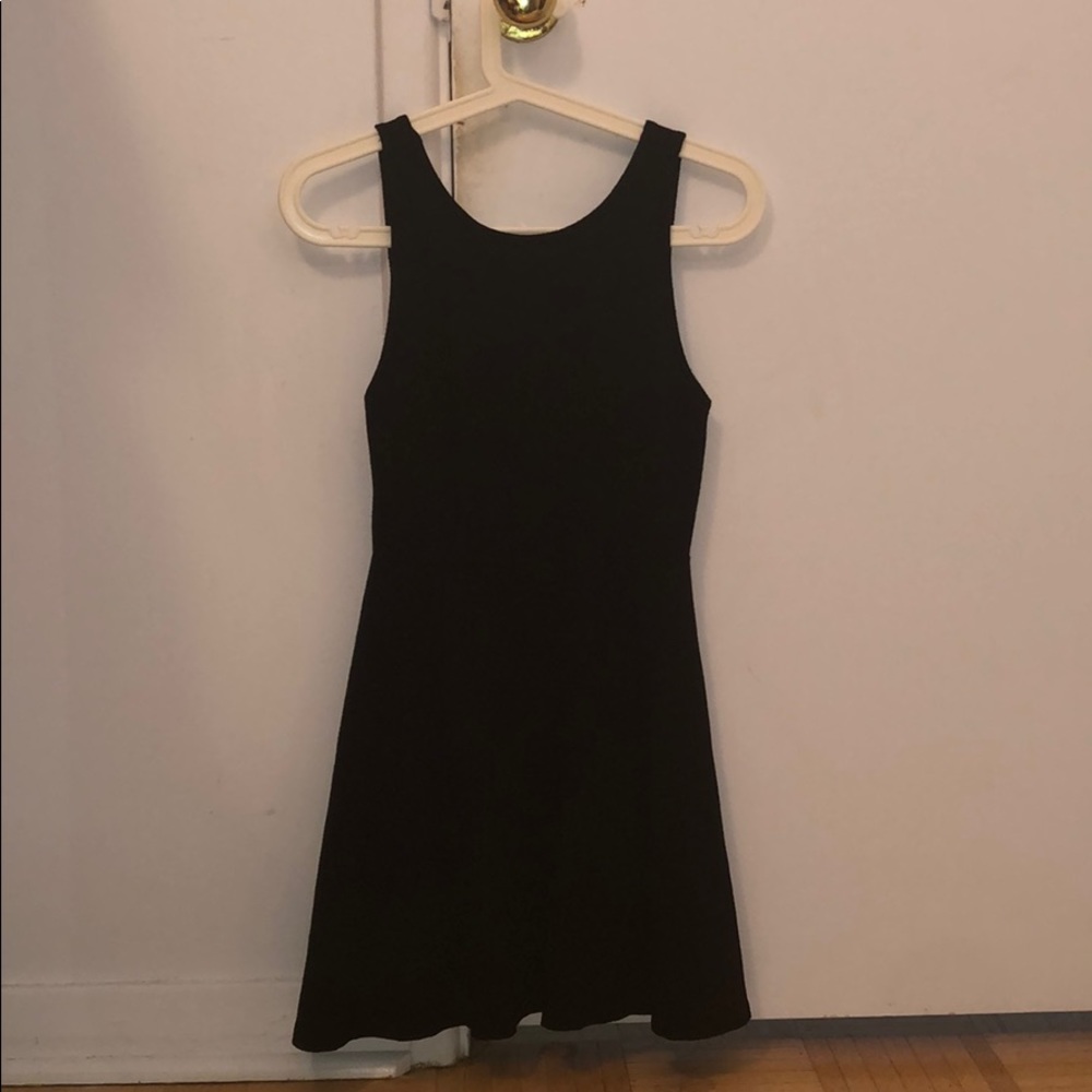 Simple black dress